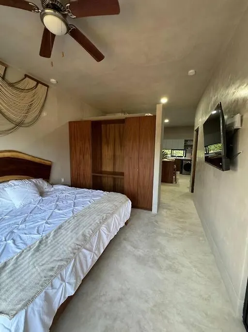 Jungle Penthouse W Private Rooftop, Ac And Wifi Tulum Apartment